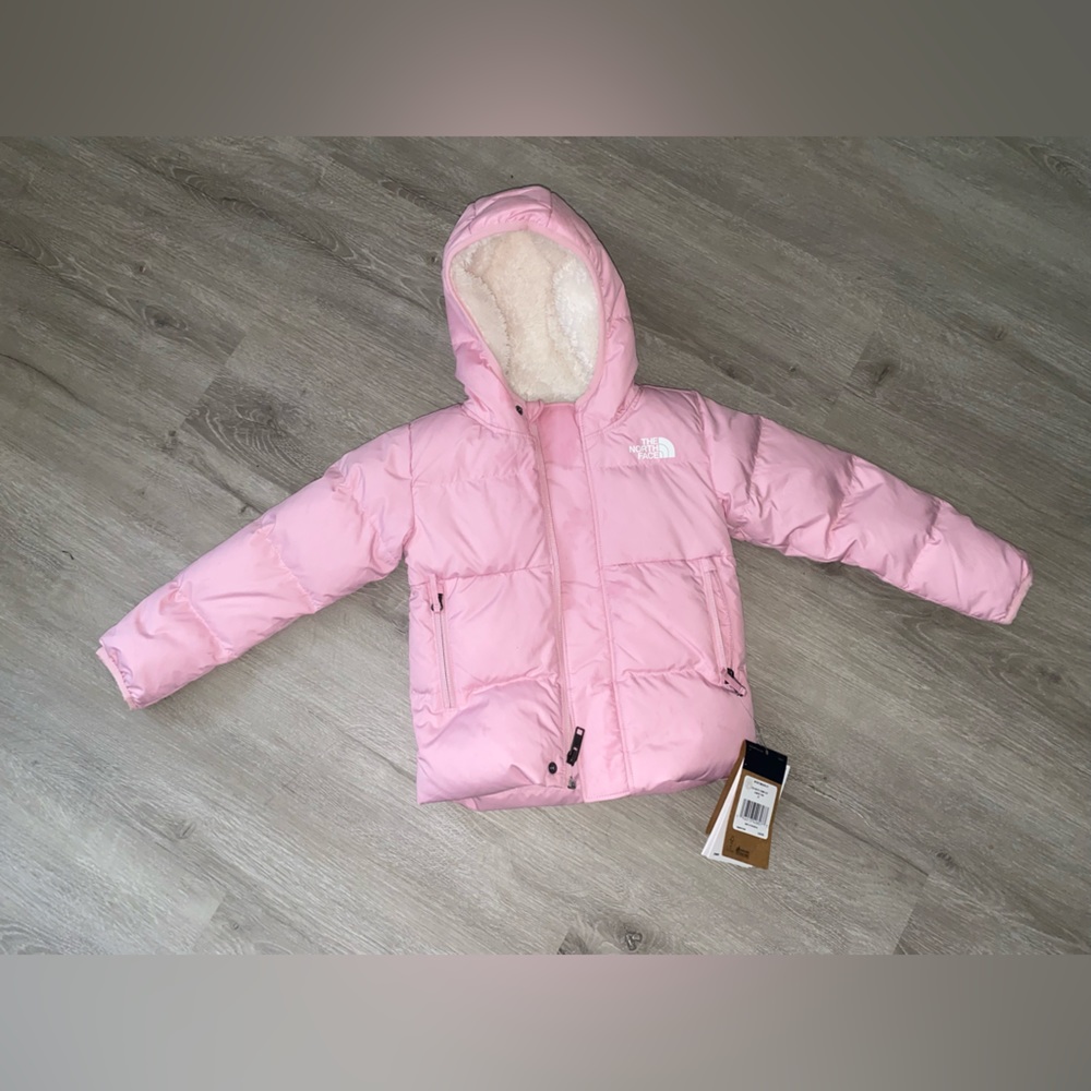 Northface Down Coat Cameo Pink 3T
